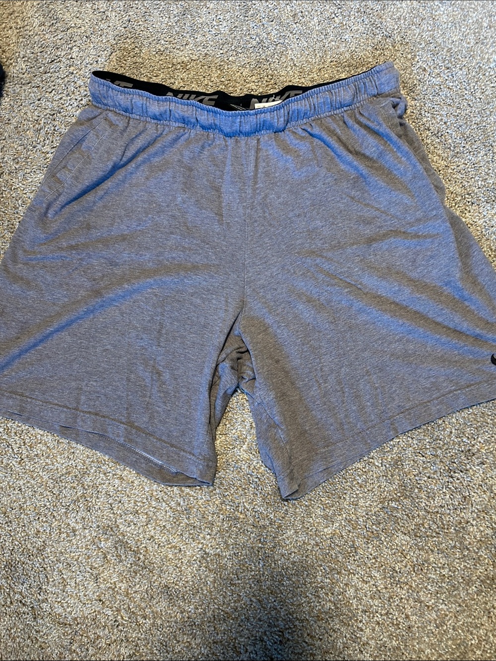 Men’s Nike Gray Athletic Lounge Shorts XXL